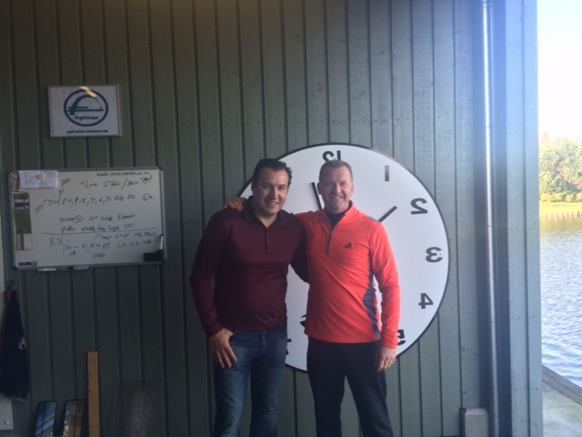 Fitting met Marc Wilmots.