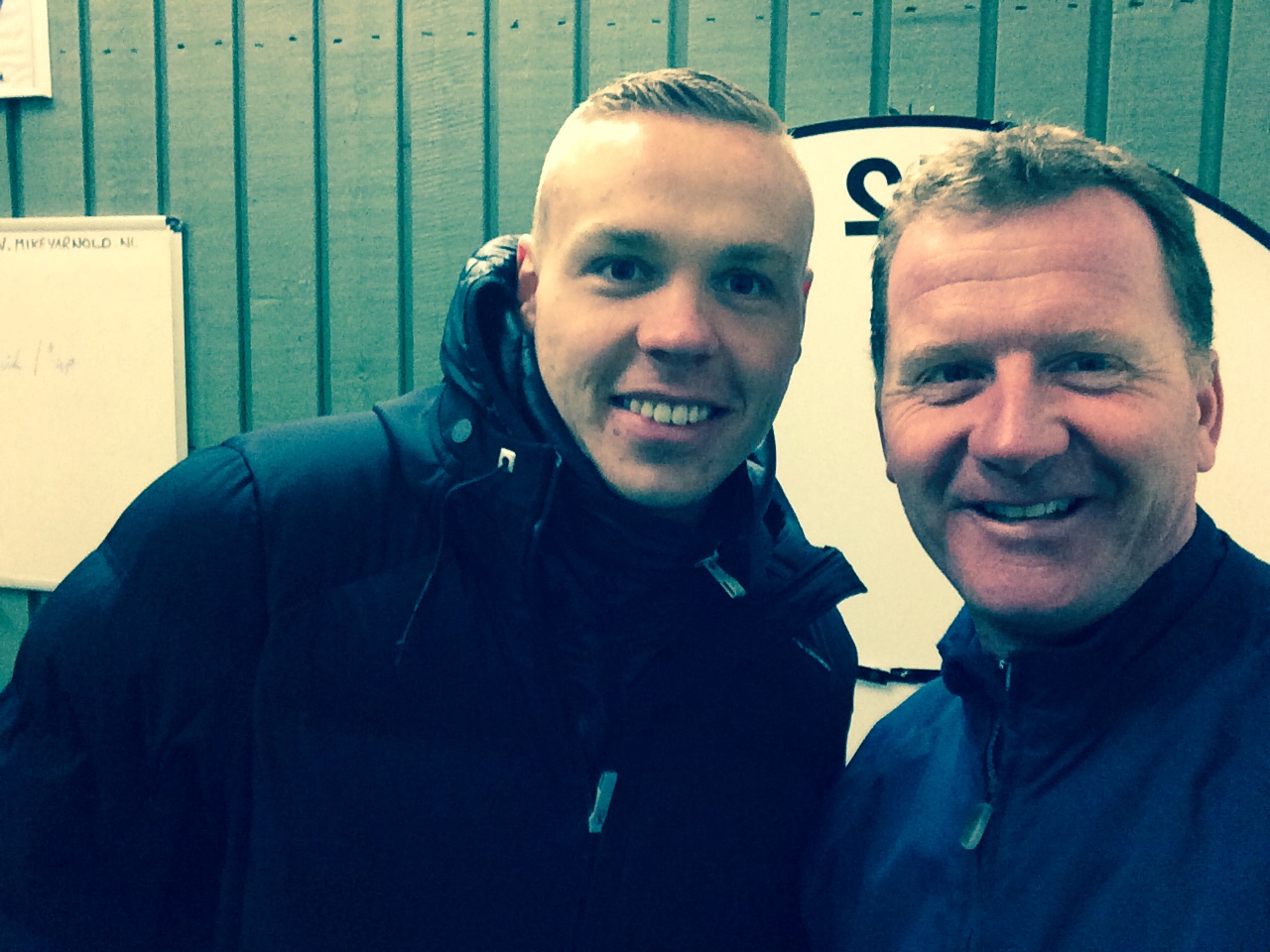 Fitting met Kolbeinn Sigthorsson van Ajax.