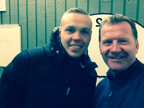 Fitting met Kolbeinn Sigthorsson van Ajax.