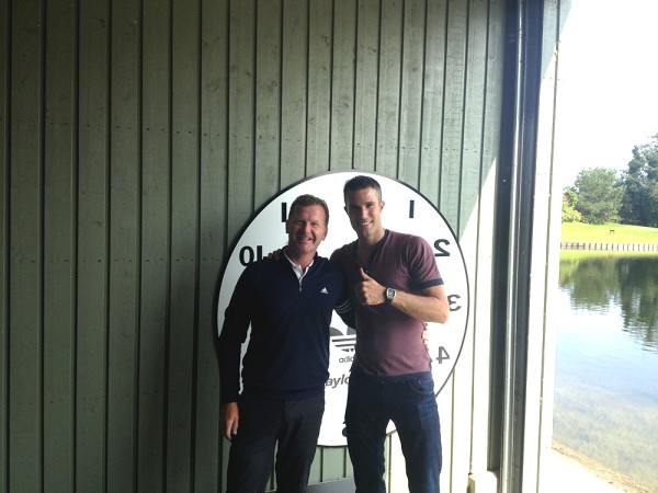 Fitting met Robin van Persie