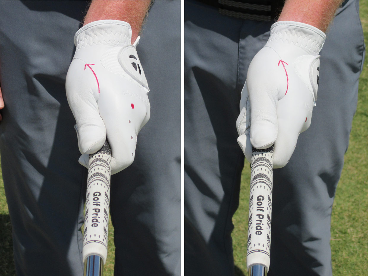 Het verschil van de twee grips.